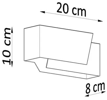 Nástenné svietidlo PIEGARE 1xG9/40W/230V