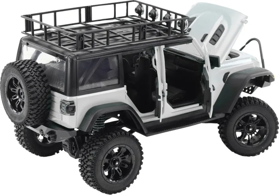 LEAN Toys Diaľkovo ovládané terénne auto RC 2.4G 4x4 sivé
