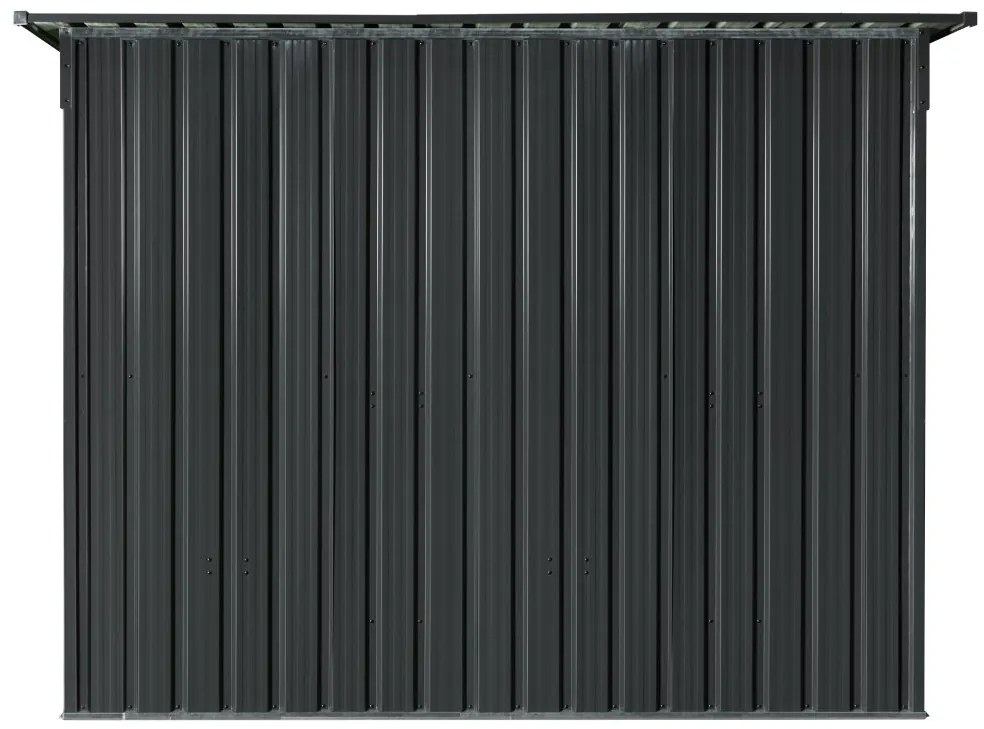 Prístrešok pre 4 bicykle BestBerg CS-4A / 4,2 m² / 204 x 206 x 163 cm / sivá