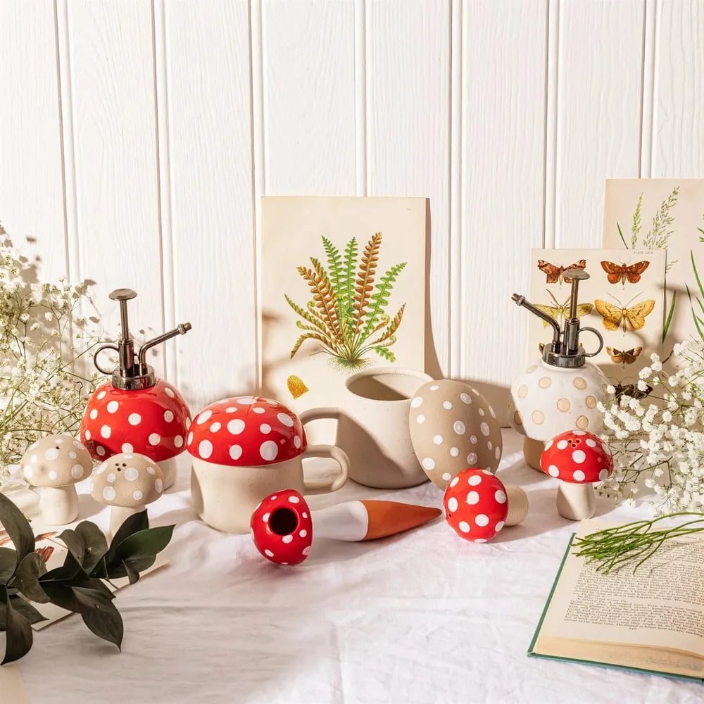 Terakotový zavlažovač Mushroom – Sass &amp; Belle
