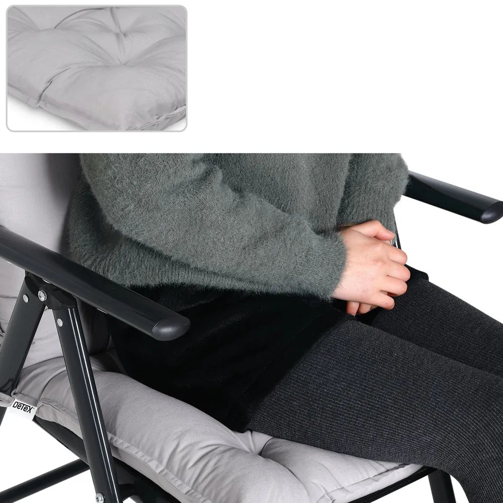 InternetovaZahrada Sada 2 podušiek 116x57x7cm - sivá