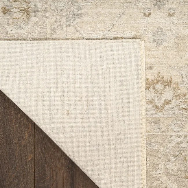 Koberec MOONLIT slonia kosť / sivý