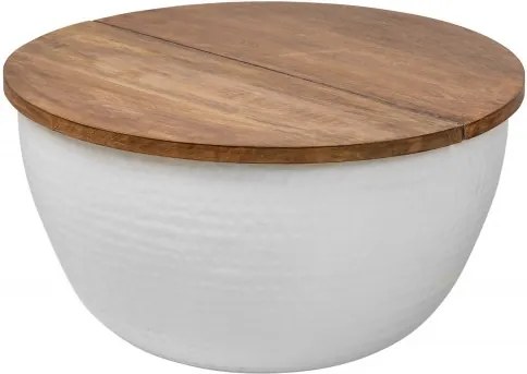 Konferenčný stolík Orient Storage Mango biely