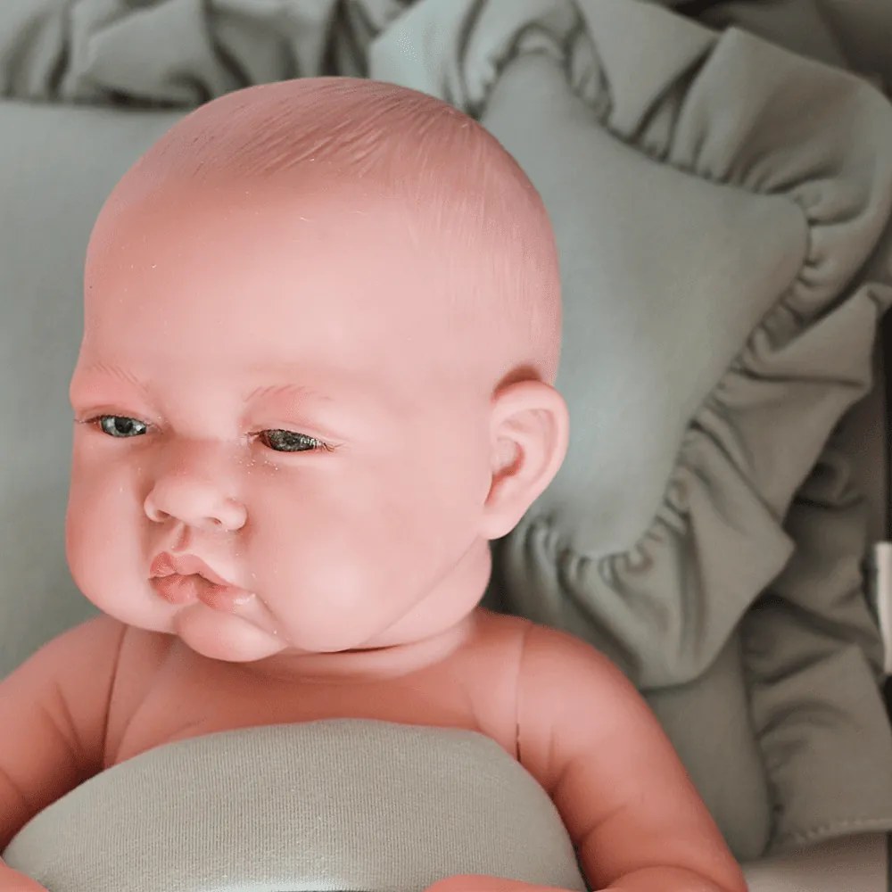 Súprava obliečok pre bábiky zelená 28x42cm