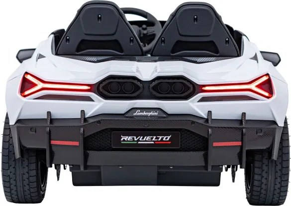 Elektrické autíčko Lamborghini Revuelto XL STRONG biele