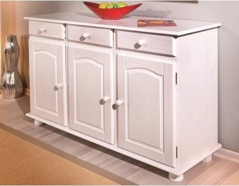 Komoda In-Livio, bielená borovica%