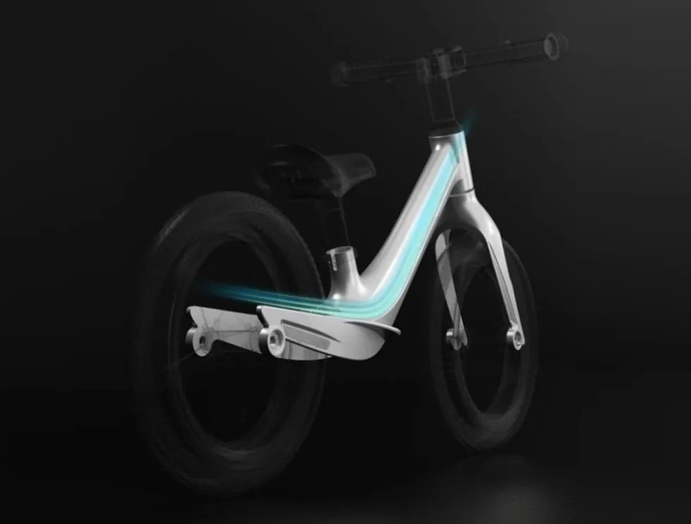 Balančný bicykel LUNA s ľahkým rámom, od 2 rokov, béžová ELIS design
