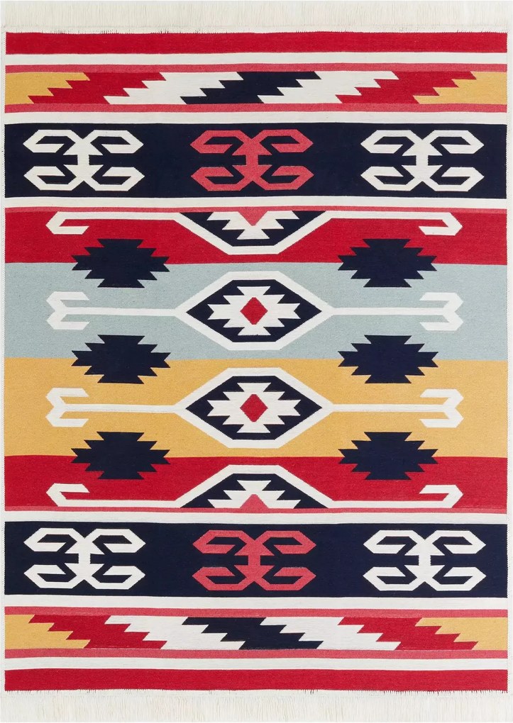 TA Koberec 2712 KANUNI AZTECA Rozmer: 80x300 cm