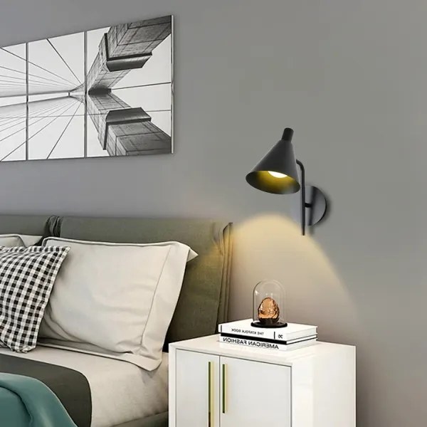 Brilagi - LED Nástenná lampa LUCERA LED/3W/230V čierna