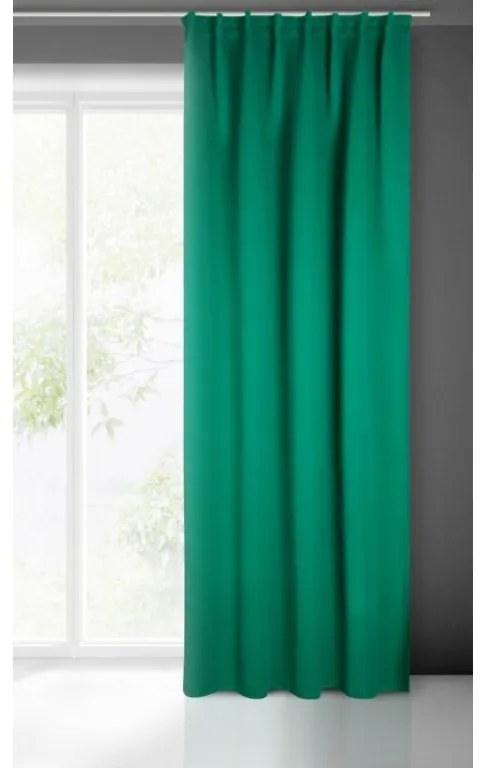 DECOREUM Jednofarebný zatemňovací záves s páskou na stropné koľajnice 140 cm x 300 cm grafitová 100 % polyester Rozmer varianty: 140 cm x 300 cm, Farba varianty: Biela 104836