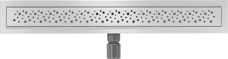 Mexen Flat nerezový sprchový žľab 70 cm vzor M12, 1021070-15