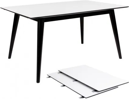 Jídelní stůl rozkládací COPENHAGEN 150-230x95 cm, černý rám House Nordic 2201005