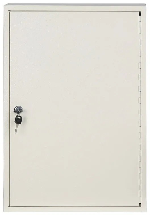 Kovová skrinka na kľúče 55 x 38 x 8 cm, 100 ks závesov