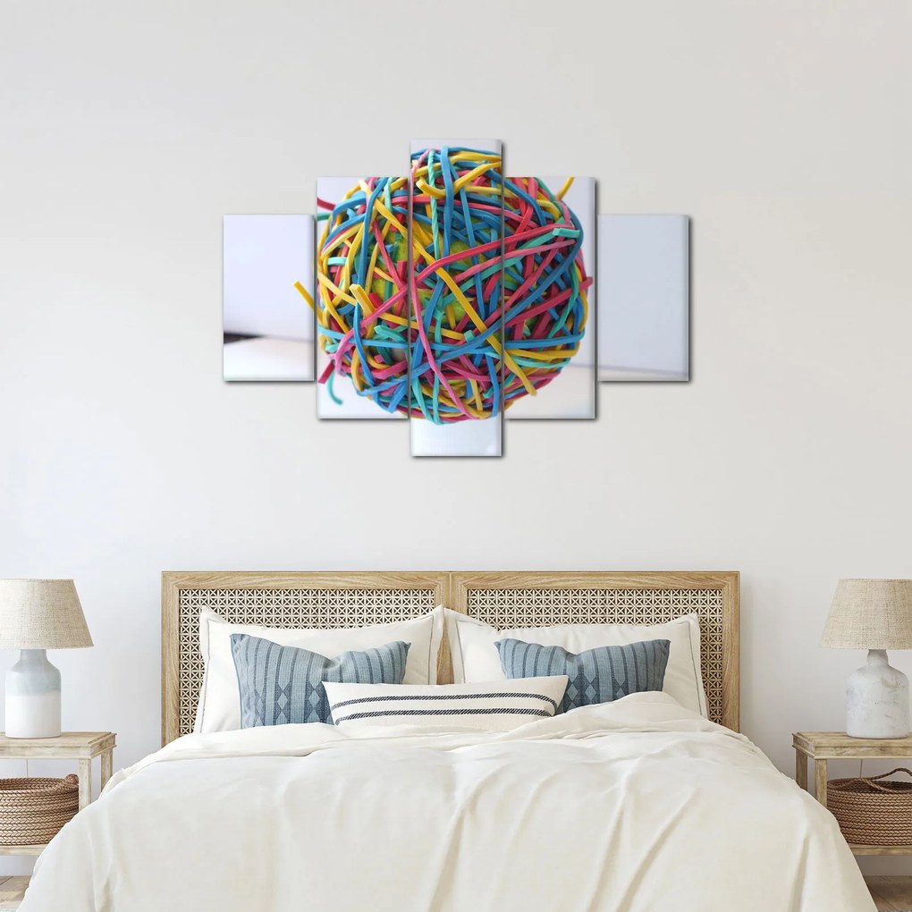 Obraz gumičiek (150x105 cm)