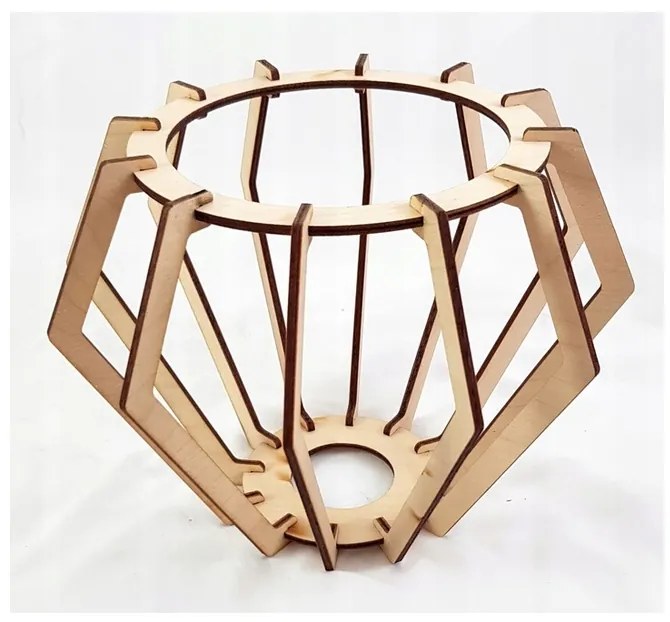 BERGE LED závesné stropné svietidlo, drevený trám, 3xE27, loft, brilantné drevo - biela
