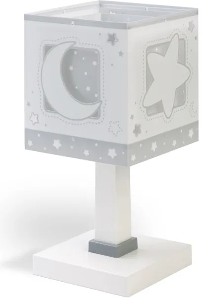 Dalber 63231NE - LED Detská lampička MOONLIGHT 1xG4/4W/230V sivá