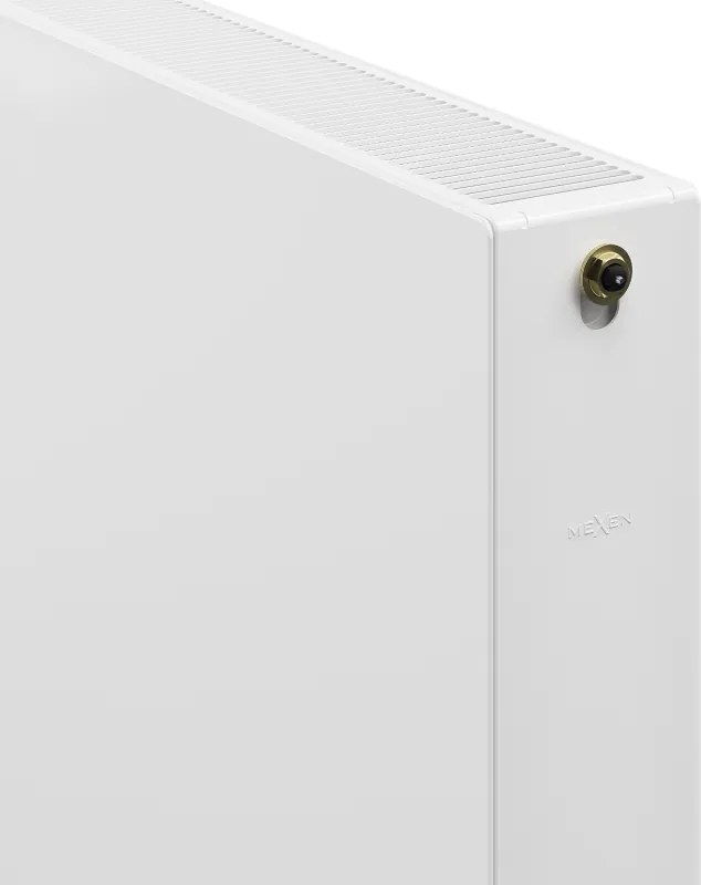 Mexen, Plochý panelový radiátor Mexen CVF22 500 x 900 mm, spodné pripojenie, 1228 W, biely - W622F-050-090-00