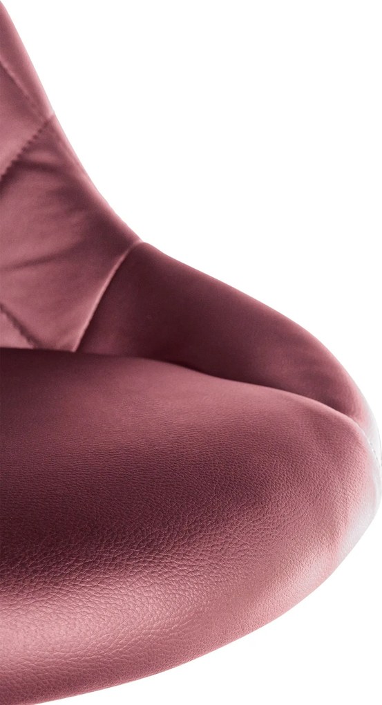 Pracovná stolička Lazio koženka - bordová