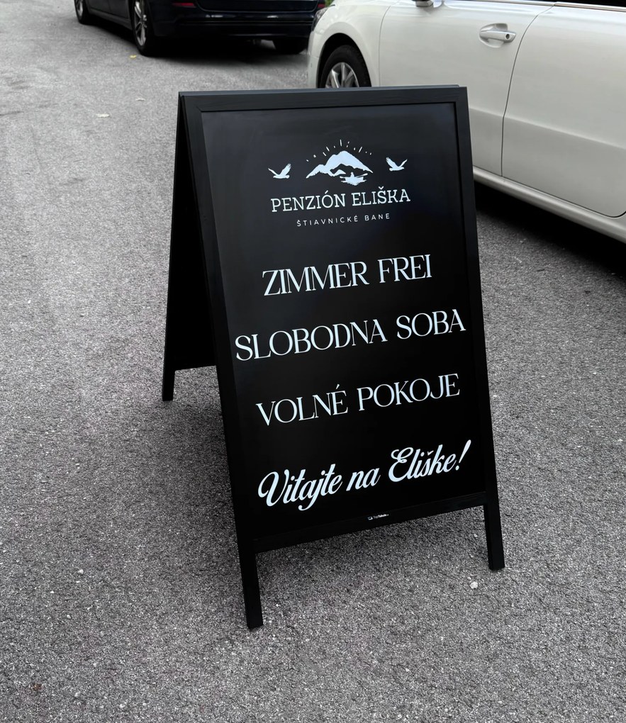 Toptabule.sk  SET - áčkový stojan + 4 tabule + príslušenstvo