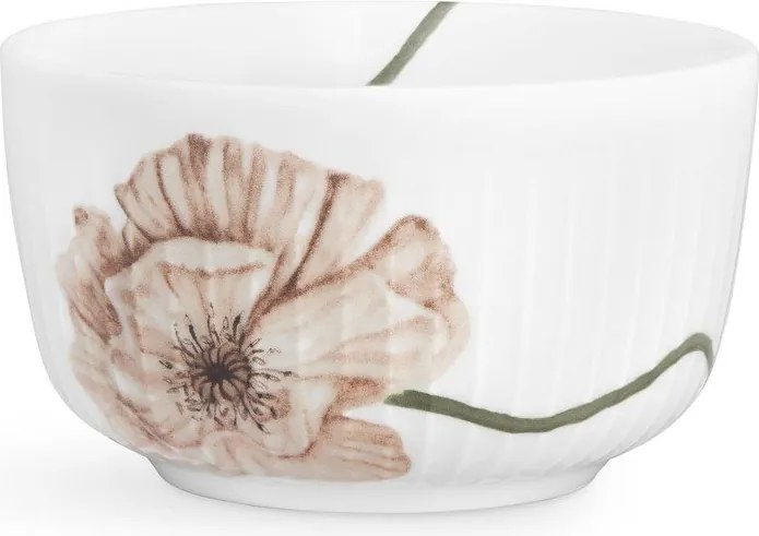 Biela porcelánová miska Kähler Design Hammershøi Poppy, ø 12 cm