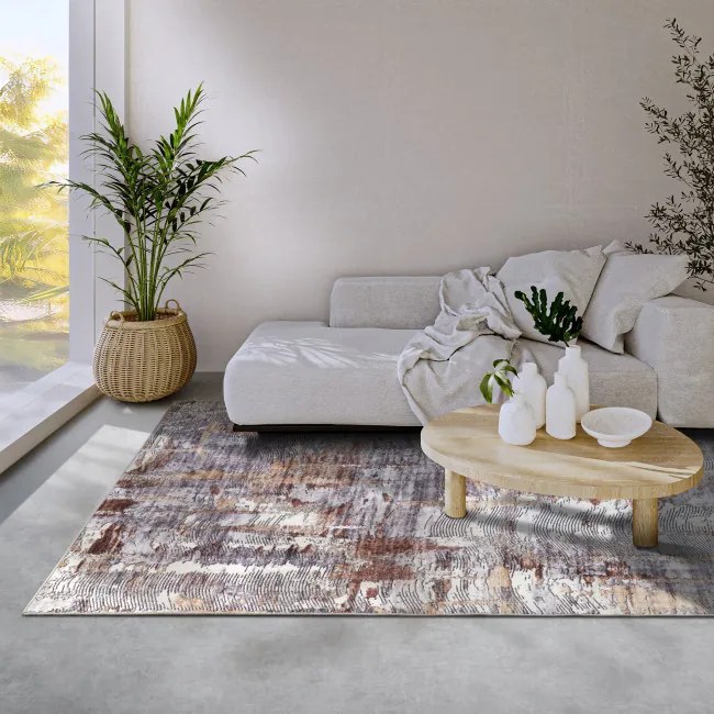 Koberec Elle Decoration Imagination Malard copper / zlatý