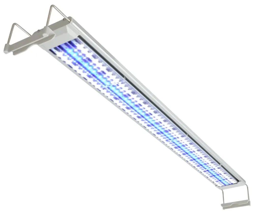vidaXL Akváriová lampa LED 100-110 cm, hliník, IP67