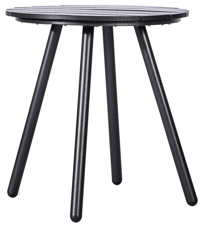Sivý záhradný stôl Bonami Essentials Lounge, ø 51 cm