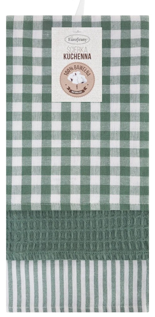 KUCHYNSKÁ UTIERKA LUCY SADA 3 KS 50X70 CM ZELENÉ