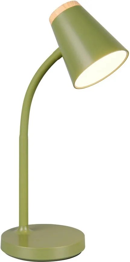 Zelená detská lampička Pongo – Reality