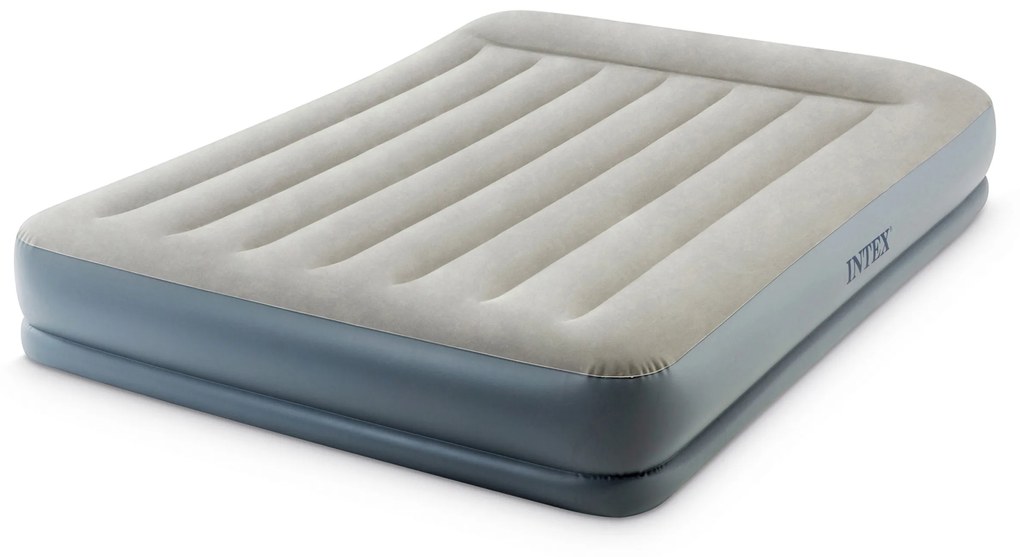 Intex Dvojitý nafukovací matrac Intex 64118ND 203x152 cm s pumpou