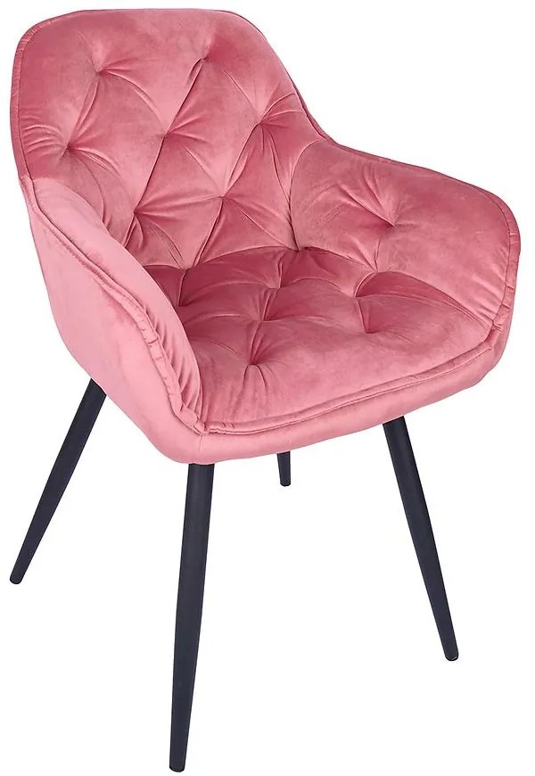 Stolička Vitos ružová