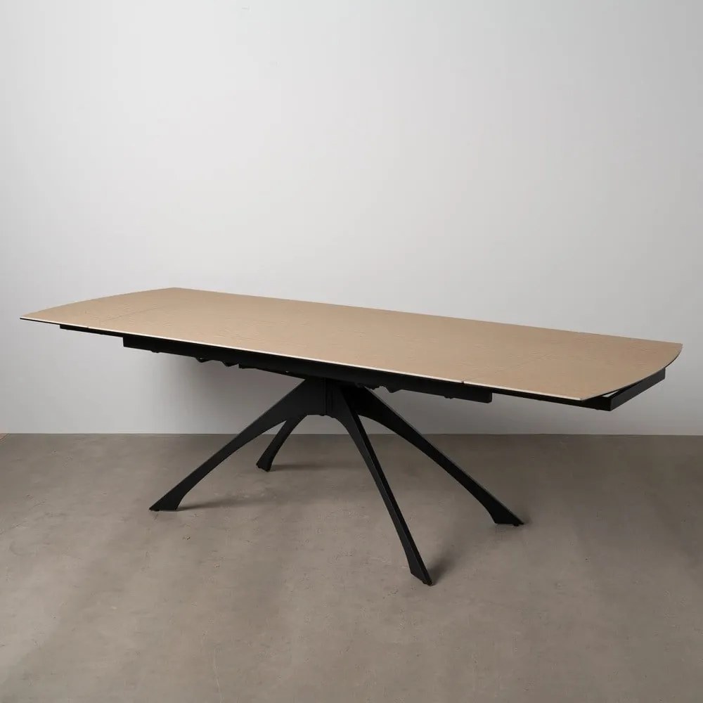 Rozkladací jedálenský stôl s prídavnou doskou 90x180 cm Rocía – Ixia