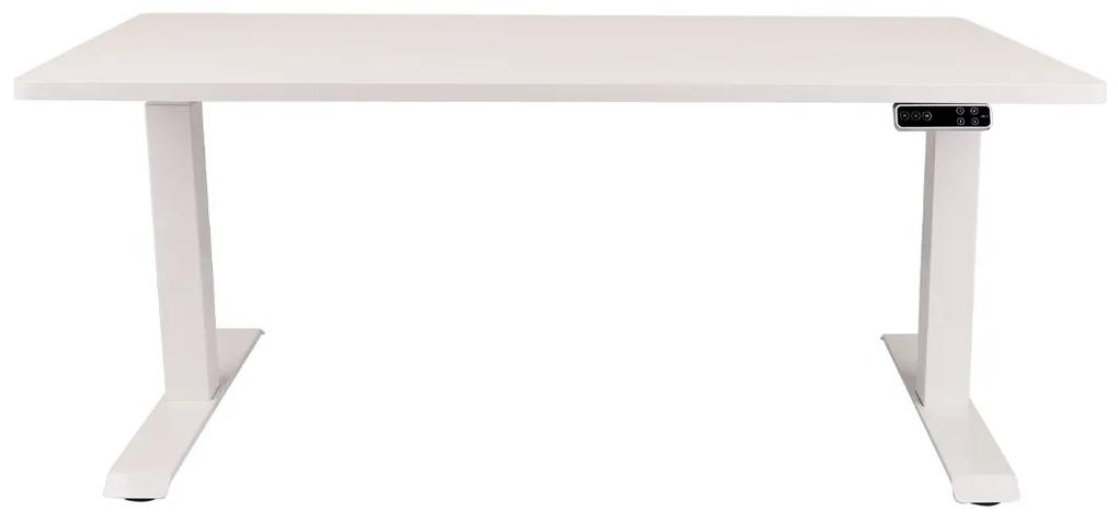 Grospol  - Nastaviteľný pracovný stôl Alto 101 White 160 cm