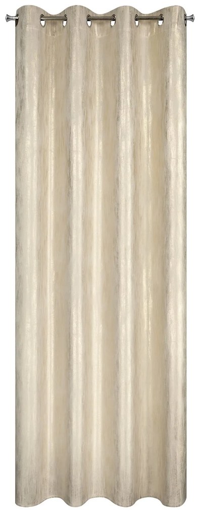 ZATEMŇOVACÍ ZÁVES NA KRÚŽKOCH EMILA 140X250 CM VZOROVANÁ