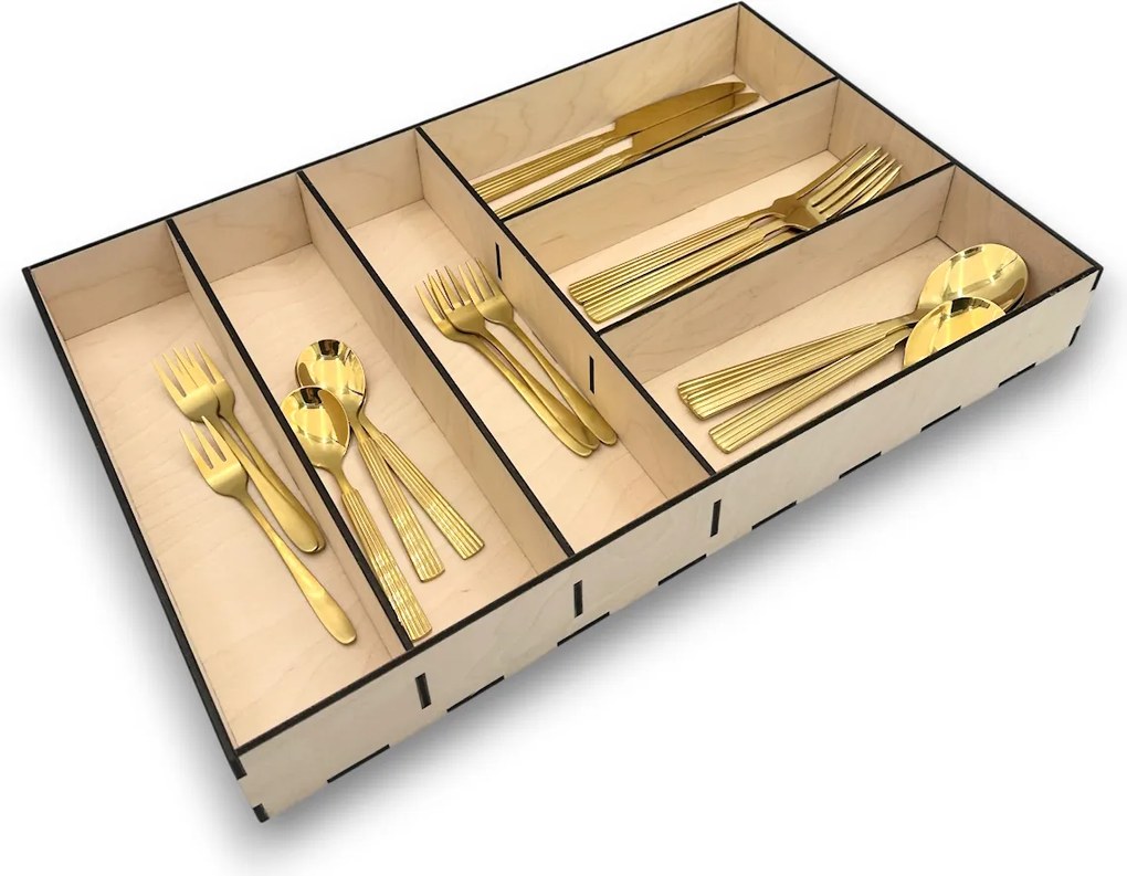 usporadejto.cz Príborník VASKY, 30 x 45,5 x 6 cm