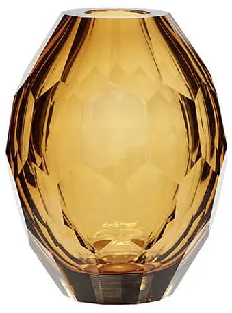 Váza hübsch glass žltá MUZZA
