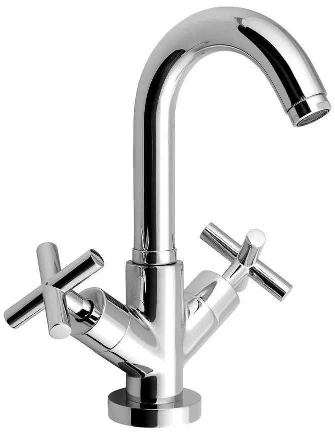 Reitano Rubinetteria Reitano Rubinetteria, AXIA stojánkova umývadlová batéria bez výpuste, chrómová, 517/S