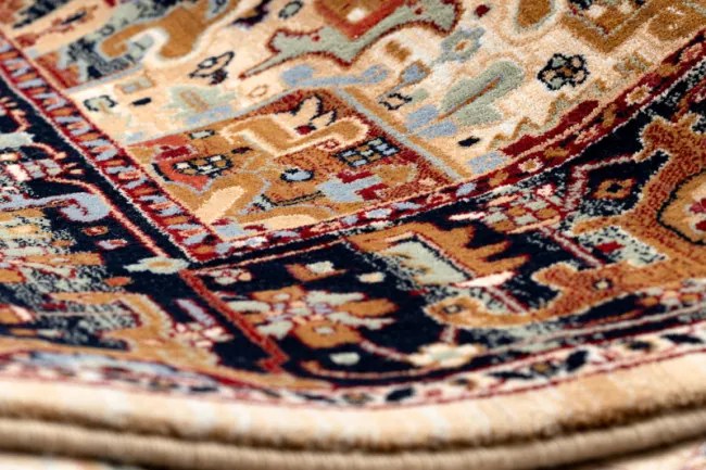 Koberec KESHAN Fredzle, Ornament, orientálny 2886/53555 béžový / bordový