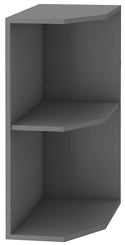 Kuchynská skrinka SCANDI/AVA/NESSA antracitová 30d zak bb