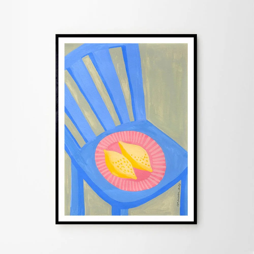 Moikka Plagát New Lemons by Iga Kosicka 40x50 cm