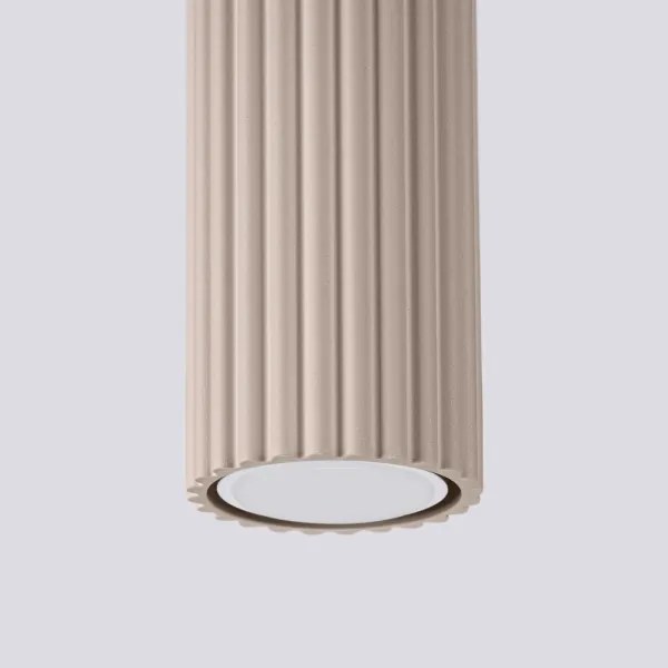 Brilagi - LED bodové svietidlo CRESTO 1xGU10/10W/230V 20 cm taupe