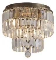 Searchlight 61321-4AB - Stropné svietidlo EMPIRE 4xE14/60W/230V IP44