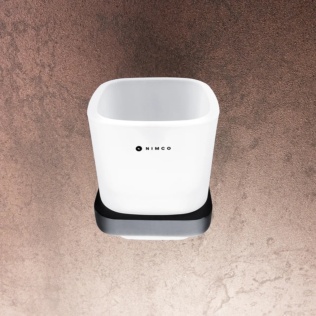 Nimco Držiak na kefky MAYA čierna - MAC 29058C-90