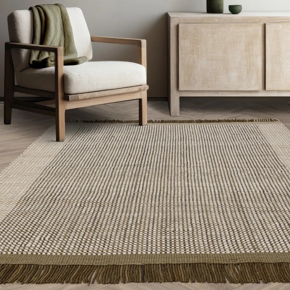 Svetlohnedý ručne tkaný vlnený koberec 200x290 cm Avalon – Asiatic Carpets