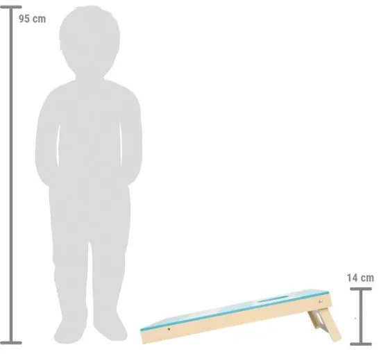 Small Foot - Hra 2v1 cornhole a stolný hokej Active