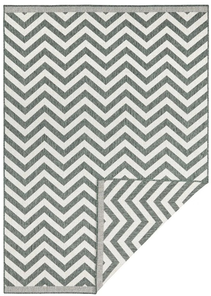 NORTHRUGS - Hanse Home koberce Kusový koberec Twin Supreme 103436 Green creme – na von aj na doma - 160x230 cm