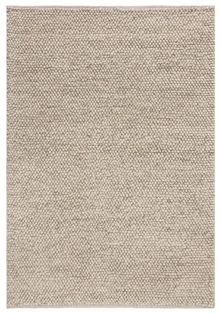 Flair Rugs, Ručne tkaný kusový koberec Minerals Light Grey, 80x150, béžová, chodba / predsieň