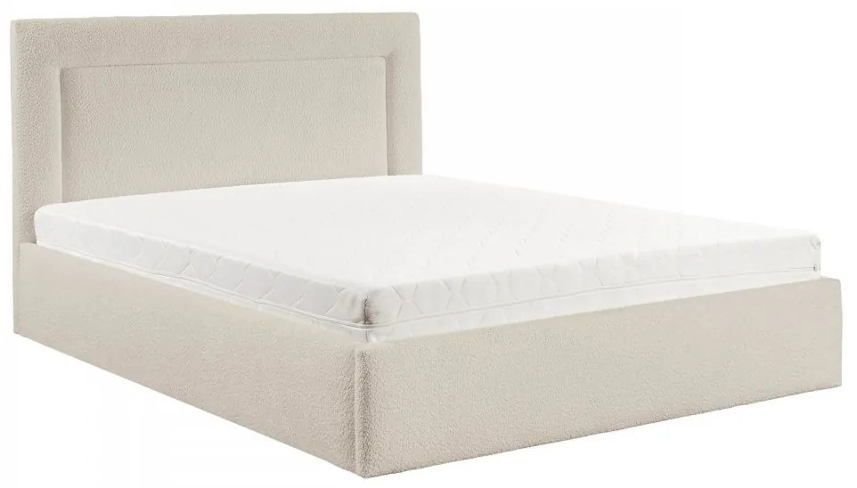 Čalúnená posteľ s úložným priestorom Enserio, Rozmer postele: 160x200, Dostupné poťahy: Coral 15