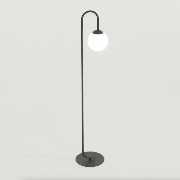 Stojacia lampa FLOR 1xE14/10W/230V čierna