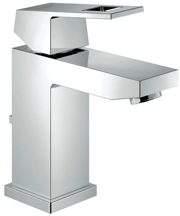 Grohe Eurocube - Páková umývadlová batéria s odtokovou garnitúrou, S-size, chróm 2312700E